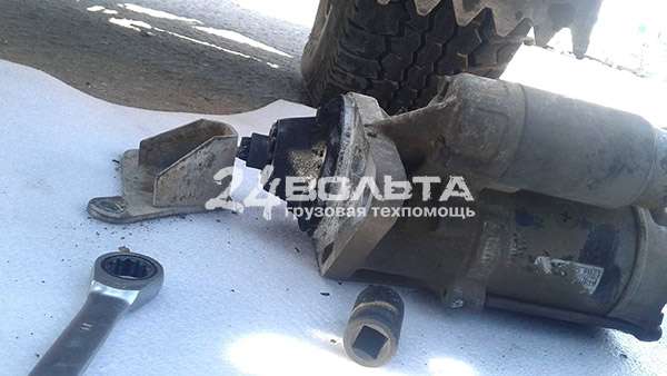 Не крутит стартер MAN Не крутит стартер Ман